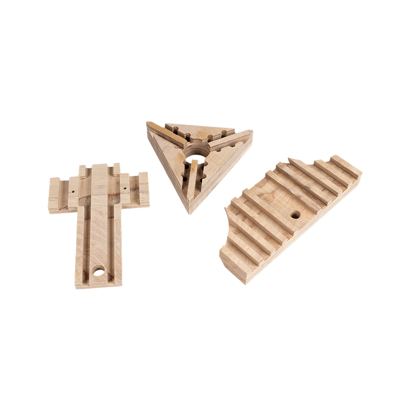 Componentes aislantes de madera laminada