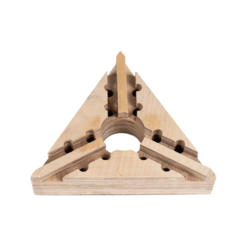 Componentes aislantes de madera laminada